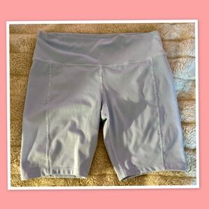 Brisas Women’s Athletic Bicycle Shorts Light Blue - Size XL